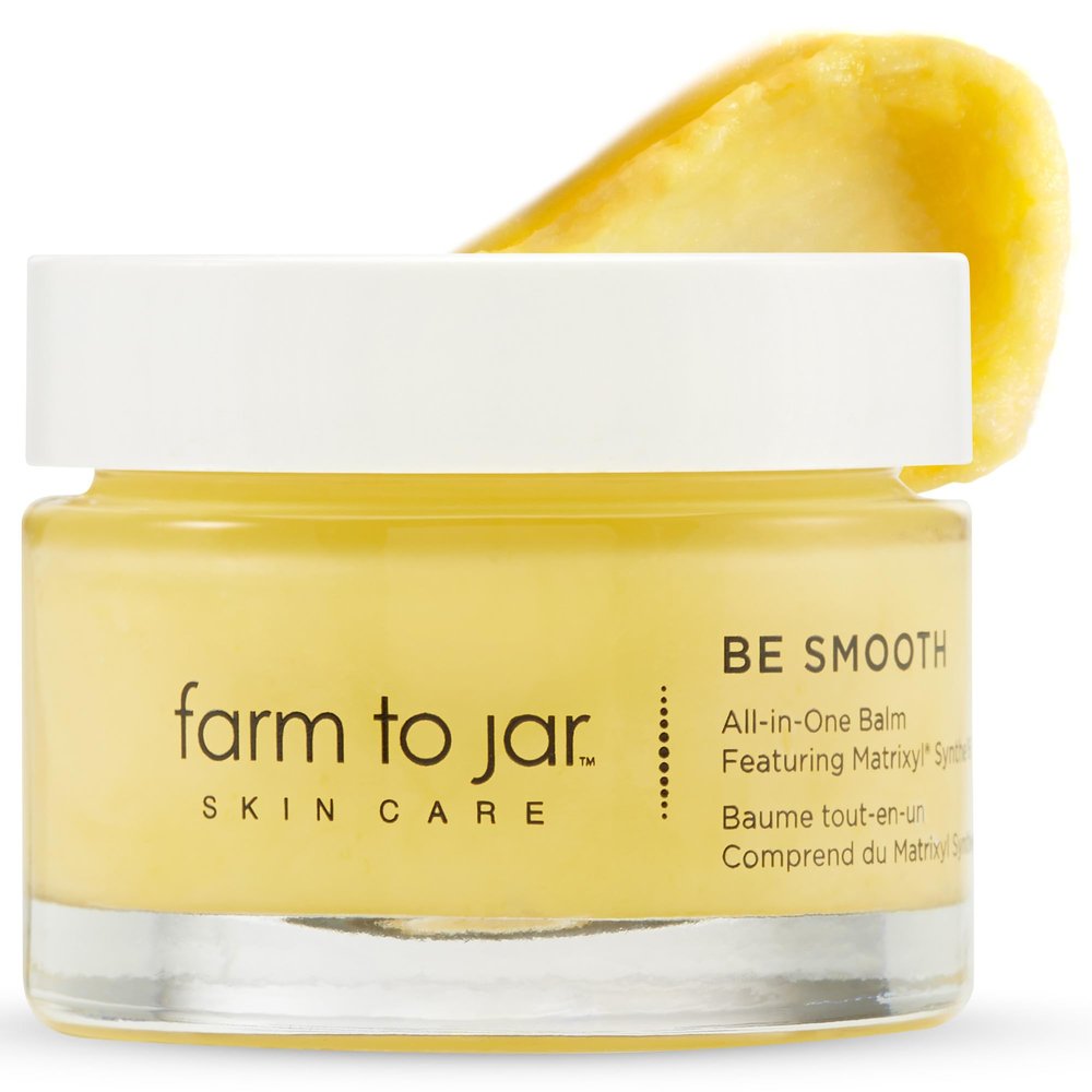 Aloette Be Smooth All-In-One Balm Body Cream for Women & Men - Body Moisturizer for Dry Skin, Fine Lines & Wrinkles - Skin Cream with Essential Oils for Firm, Soft & Natural Glow, 1 Fl Oz