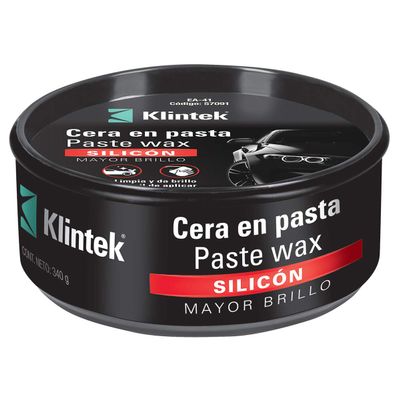 Silicone wax paste