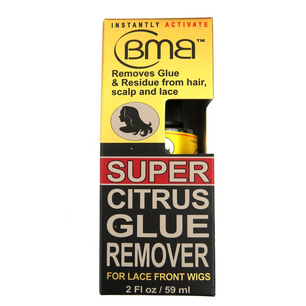 BMB Super Citrus Professional Glue Remover For Lace Front Wigs, Residue From Hair, Scalp