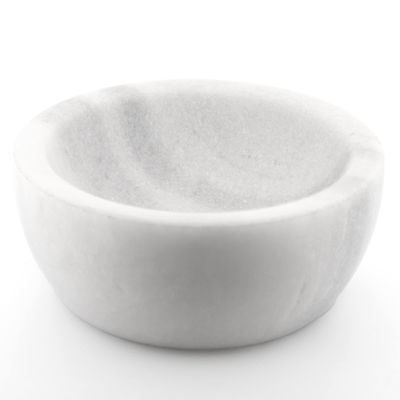 ShayVe Shaving Bowl for Shaving Soap & Cream  Marble Shave Bowl For Shaving Soap & Cream  Exquisite Heat Insulated Wet Shaving Kit Addition (White)