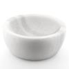 ShayVe Shaving Bowl for Shaving Soap & Cream  Marble Shave Bowl For Shaving Soap & Cream  Exquisite Heat Insulated Wet Shaving Kit Addition (White) view 1