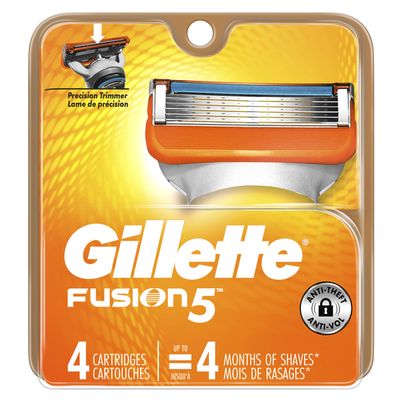 Gillette Gillette Fusion5 Men's Razor Blades, 4 Blade Refills, 4 Count