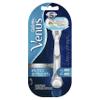 Gillette Gillette Venus Platinum Extra Smooth Metal Handle Women's Razor - 1 Handle + 2 Refills, 2 Count view 1