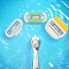 Gillette Gillette Venus Platinum Extra Smooth Metal Handle Women's Razor - 1 Handle + 2 Refills, 2 Count view 4