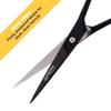 Equinox International Professional Hair Cutting Scissors - 6.5 Inches Overall Length - Barber Scissors for Men and Women - Professional Scissors for Salon and Home Use - Black Professional Shears view 4