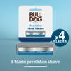 Bulldog Skincare - Sensitive Steel Blades - Men's Razor Blade Refills  Contains 4 Blade Heads view 4