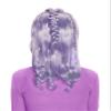 CGH Cute Girls Hairstyles! Wig - Purple Wavy Hair Style & Wear Wig view 2