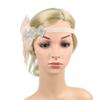 1920s Accessories Flapper Headband Art Deco Roaring 20's Headpieces for Women Gatsby Costume Hair Clip 01Champagne view 3