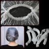 Magik 100~400 Pack Disposable Shower Cap White Color One-off Elastic Cap for Home (200 Pack, Transparent) view 2