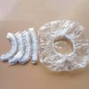 Magik 100~400 Pack Disposable Shower Cap White Color One-off Elastic Cap for Home (200 Pack, Transparent) view 4