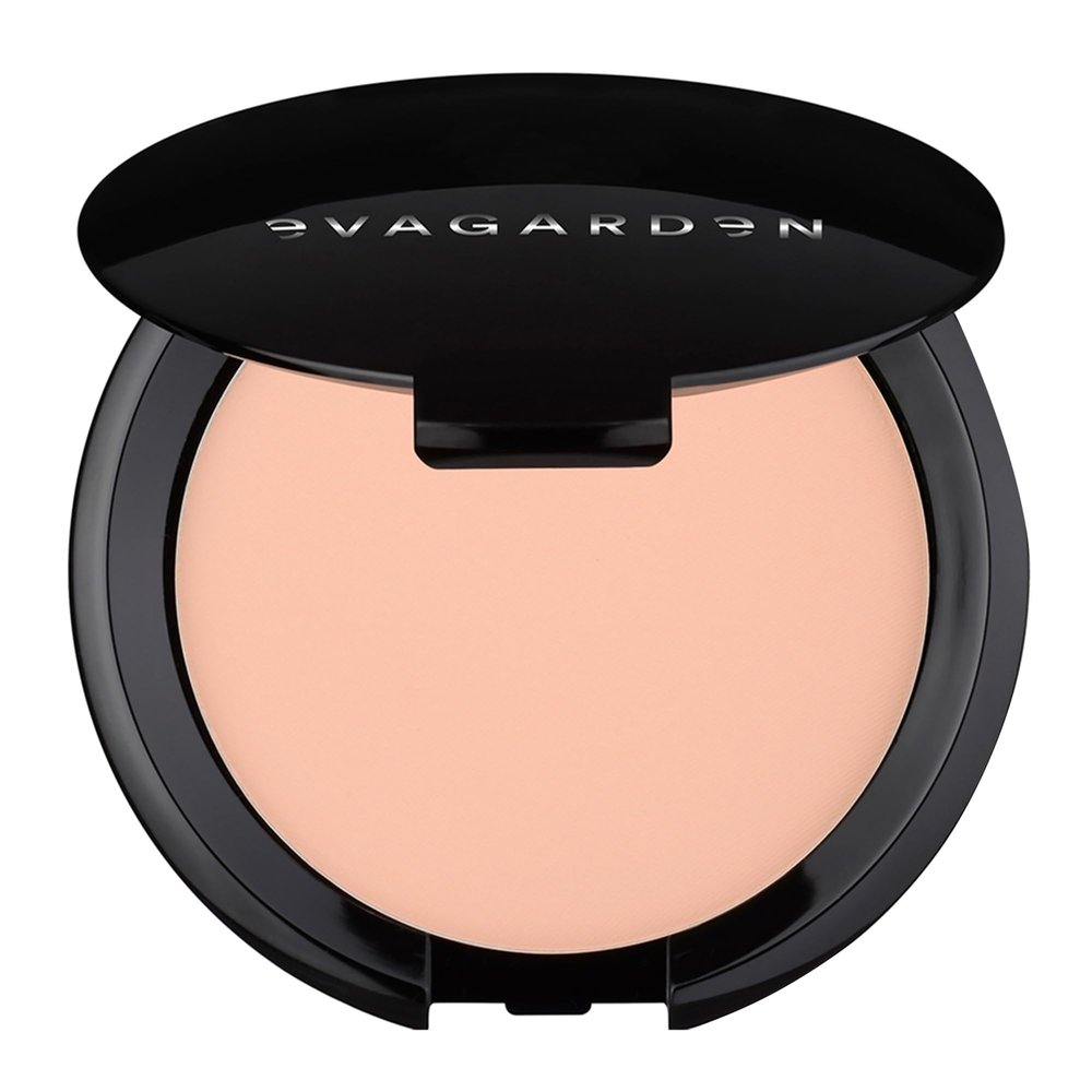 EVAGARDEN Luxury Compact Powder - Soft and Luxurious Texture Melts on Your Skin for Smooth Finish - Long-Lasting Flawless Appearance - Helps Minimize Small Wrinkles - 884 Soft Pink - 0.35 oz