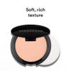 EVAGARDEN Luxury Compact Powder - Soft and Luxurious Texture Melts on Your Skin for Smooth Finish - Long-Lasting Flawless Appearance - Helps Minimize Small Wrinkles - 884 Soft Pink - 0.35 oz view 3