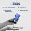 Arata All-Natural Hair Gel For Studio Styling, Shaping & Nourishment | Wet Strong-Hold Look For Men and Women | Ayurvedic Extracts Of Organic Flaxseed & Olive Oil - 5 Fl Oz view 3
