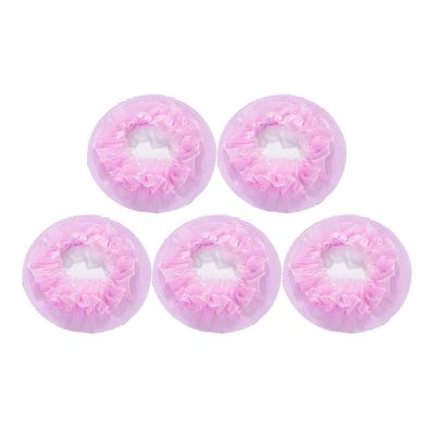 Beaupretty 5pcs Invisible Mesh Bun Nets for Hair Styling Hair Accessories for Women Girls for Ballet Dance Gymnastics and Everyday Use