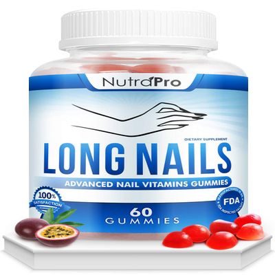 NutraPro Nail Growth Vitamins for Stronger Nail - No More Chipped Nails.