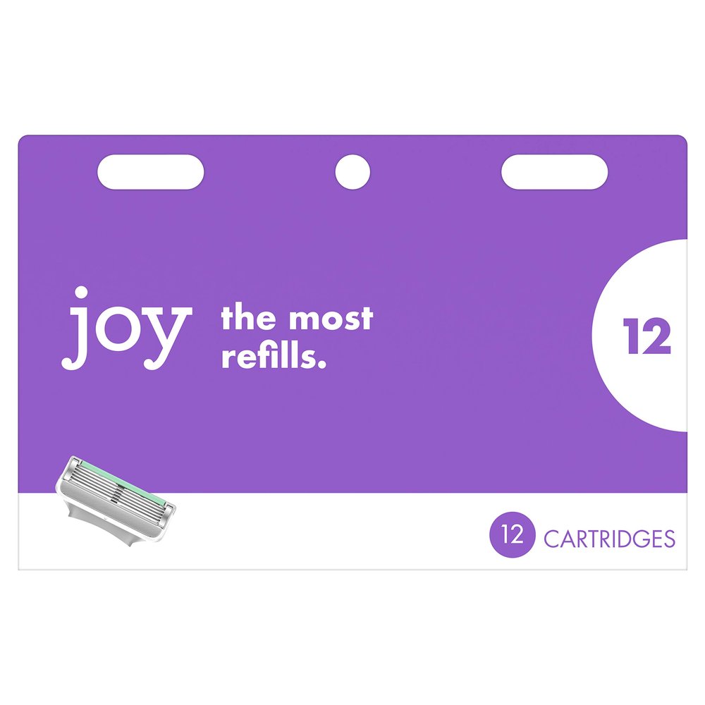 Joy The Refills, Women's Razor/Blades-12 Refills