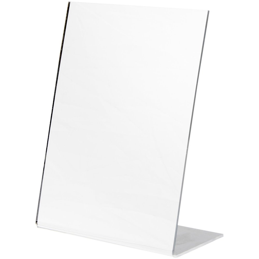 Plymor Rectangular Acrylic Countertop Mirror, 8.75" H x 7" W x 3" D (12 Pack)
