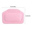 Bathtub Pillow with 3 Non-Slip Suction Cups, Soft Foam Padded Spa Bath Pillow Tub Headrest Neck Shoulder Back Support Cushion for Bathroom Tub Home Spa () view 3
