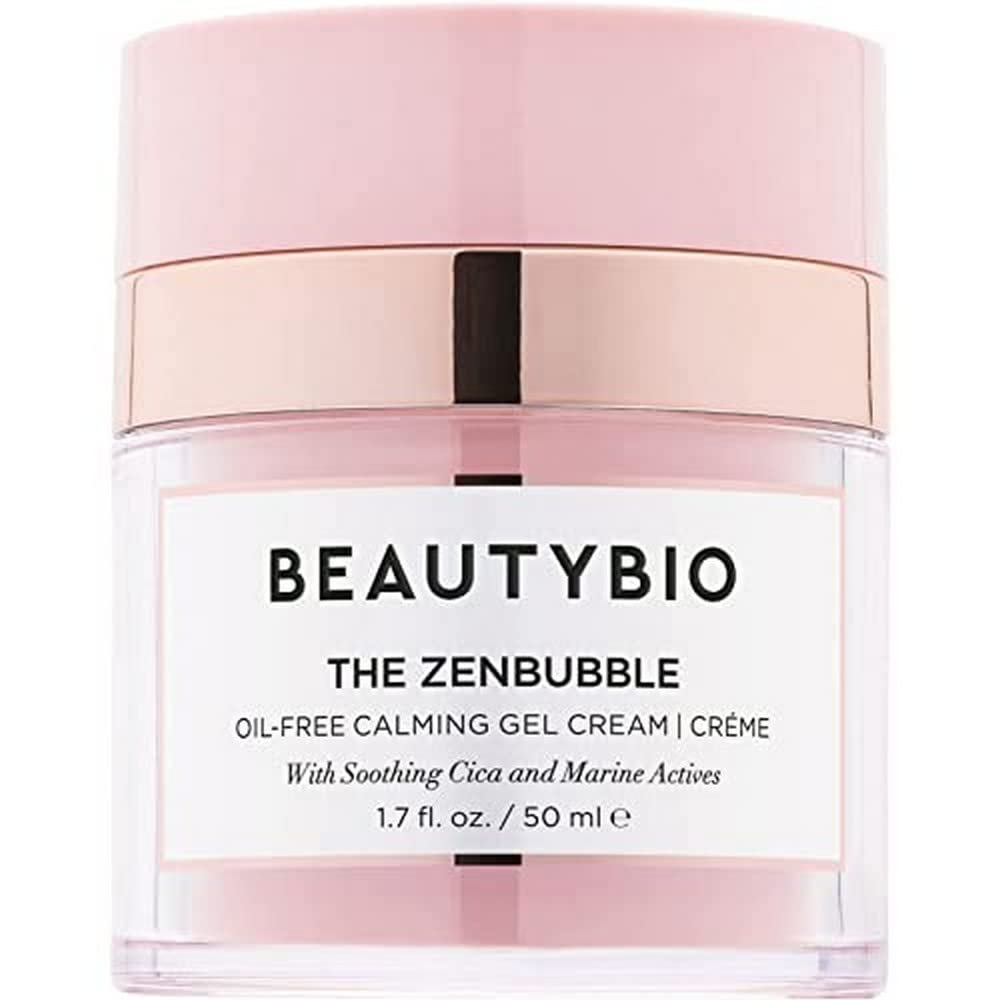 BeautyBio ZenBubble Oil-Free Calming Gel Cream. Calm and correct sensitive, blemish-prone skin