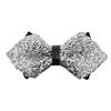 Andongnywell Rhinestone Bow Ties Party Banquet Bowties Men's Sequin Pre-tied Bow Tie for Wedding Parties (Multicolor 10,One Size) view 1