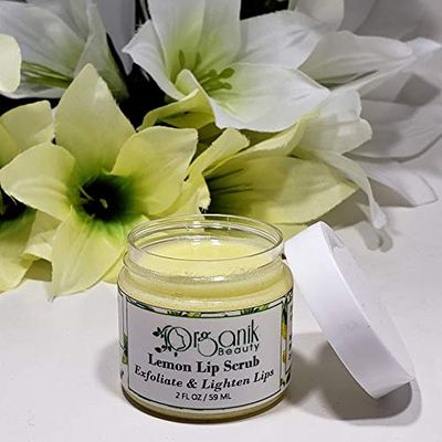 Lemon Lip Scrub All Natural
