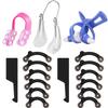 5 Pieces Nose up Lifting Clips Silicone Wide Nose Shaper Bridge Slimming Clips No Pain Beauty Straightening Tools for Women view 1