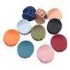 10PCS Small Hair Claw Clips Colorful Acrylic Mini Round Jaw Clips Hair Clamps Styling Accessories Ponytail Holder Gripper for Women Girls view 1