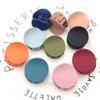 10PCS Small Hair Claw Clips Colorful Acrylic Mini Round Jaw Clips Hair Clamps Styling Accessories Ponytail Holder Gripper for Women Girls view 3