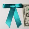 EmilyRose Couture Satin Hair Bow Collection (Barrette, Turquoise) view 2