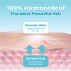 GLAM UP Hydrocolloid Blemish Pimple Zit Patches - Invisible Ultra Thin Spot Cover Stickers for Face and Skin, Strong Water-proof and Adhesive Overnight, Vegan-friendly (36 Count / 2 Sizes) view 4