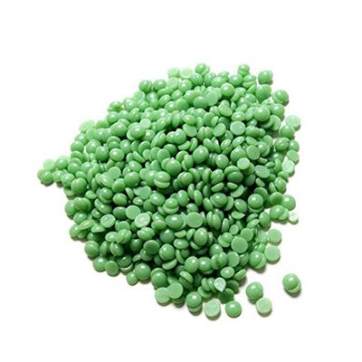 EXCEART 300g Painless Hair Removal Hard Wax Beans Green Wax Beads for All Skin Types No Strips Needed Easy to Use Safe Material for Gentle Hair Removal