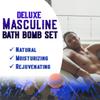 Bath Bomb Gift Sets for Men. 24 Therapeutic Aromatherapy Mens Bath Bombs. Best Gift for Dad and Fathers Day Gift Sets view 2