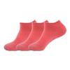 BambooMN Women's Super Soft Aloe Infused Fuzzy Nylon Spa Socks - Size 4-8 - Solid Red - 3 Pairs view 1