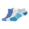 BambooMN Women's Super Soft Aloe Infused Fuzzy Nylon Spa Socks - Size 4-8 - Assortment D - 3 Pairs view 1