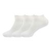 BambooMN Women's Super Soft Aloe Infused Fuzzy Nylon Spa Socks - Size 4-8 - Solid White - 3 Pairs view 1