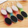 4-in-1 Pedicure Paddle Kit Tool with Pumice Stone Foot Hand Toe Nail Cleaning Brush Foot File Reducer SetRandom Color) view 3