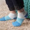 BambooMN Women's Small Fuzzy Soft Aloe Infused Nylon Spa Socks, Assortment C, 3 Pairs view 2