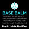 Base Balm, 1.5 Ounce, All Purpose, All Skin Types, All Over, Luxurious Oil-Based Skin Care, Divine Masculine, Lavender, Bergamot & Vetiver. view 3