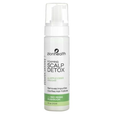 Adama Minerals Foaming Scalp Detox - Apple Cider Vinegar Zion Health 7 fl oz Liquid