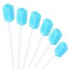(100 Pack) Disposable Mouth Swabs Sponge - Unflavored & Sterile Oral Swabs Dental Swabsticks for Mouth Cleaning(Contains tooth powder) view 1