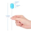 (100 Pack) Disposable Mouth Swabs Sponge - Unflavored & Sterile Oral Swabs Dental Swabsticks for Mouth Cleaning(Contains tooth powder) view 2