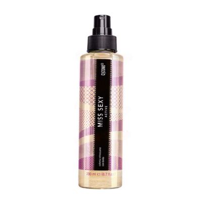 Cyzone Miss Sexy Active Body Slash With Glitter and Fruity Aroma of Peach and Sandalwood 6.7 fl. oz. (200ml)