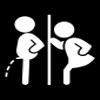 Restroom Sign Bathroom Sign Men Women 2 view 2