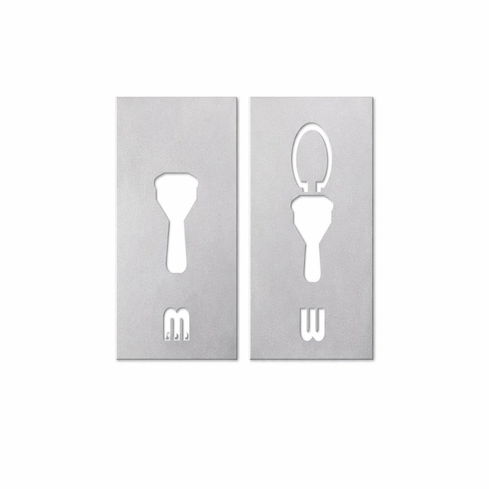 Restroom Sign Bathroom Sign Men Women MW