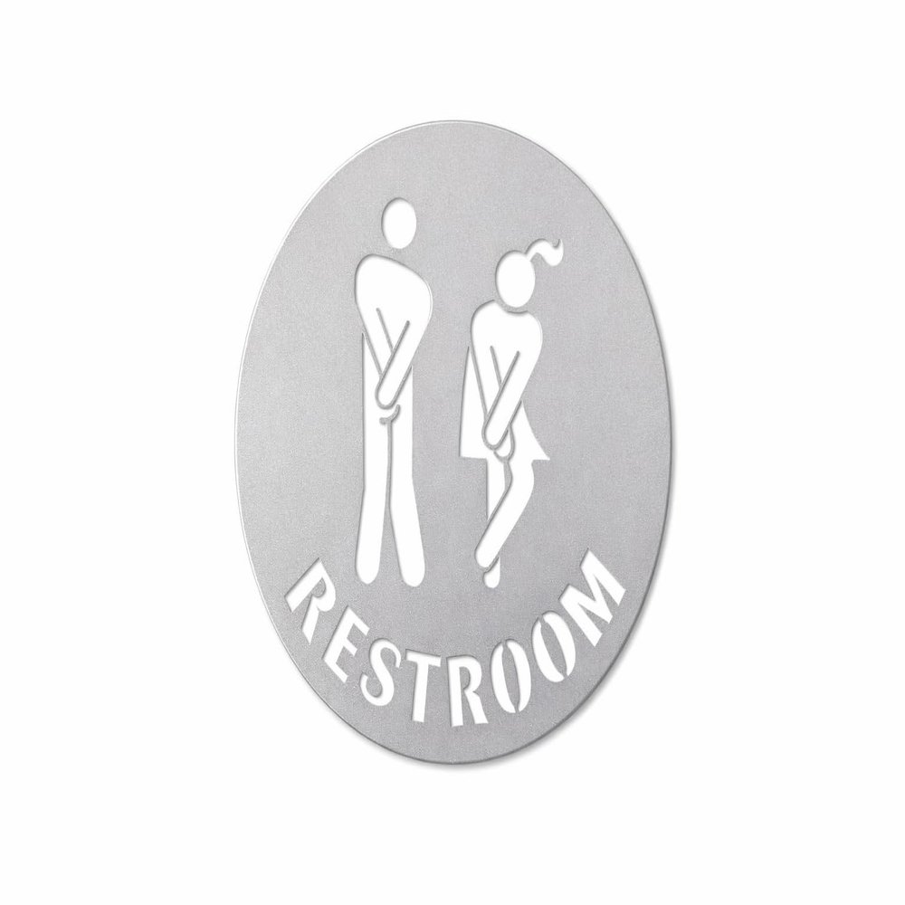 Restroom Sign Bathroom Sign Restroom Humor
