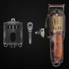 Anrom Hair Clipper Accessories DIY 3PCS, Dial Button, Switch, Motor Cover Replacement Parts for Wahl 5-Star Series Magic Clip Clipper # 8148, 8591 (Clear) view 4