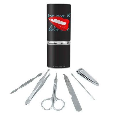 Birds of Prey Harley Quinn No One Like Me Stainless Steel Manicure Pedicure Grooming Beauty Care Travel Kit