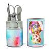 Birds of Prey Harley Quinn Blowing Kisses Stainless Steel Manicure Pedicure Grooming Beauty Care Travel Kit view 2