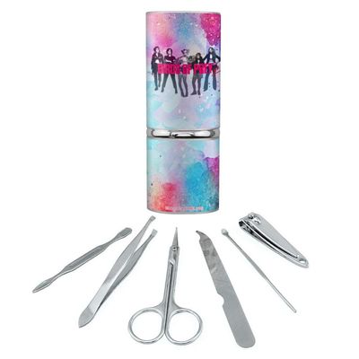 Birds of Prey Ladies Stainless Steel Manicure Pedicure Grooming Beauty Care Travel Kit