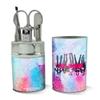 Birds of Prey Ladies Stainless Steel Manicure Pedicure Grooming Beauty Care Travel Kit view 2